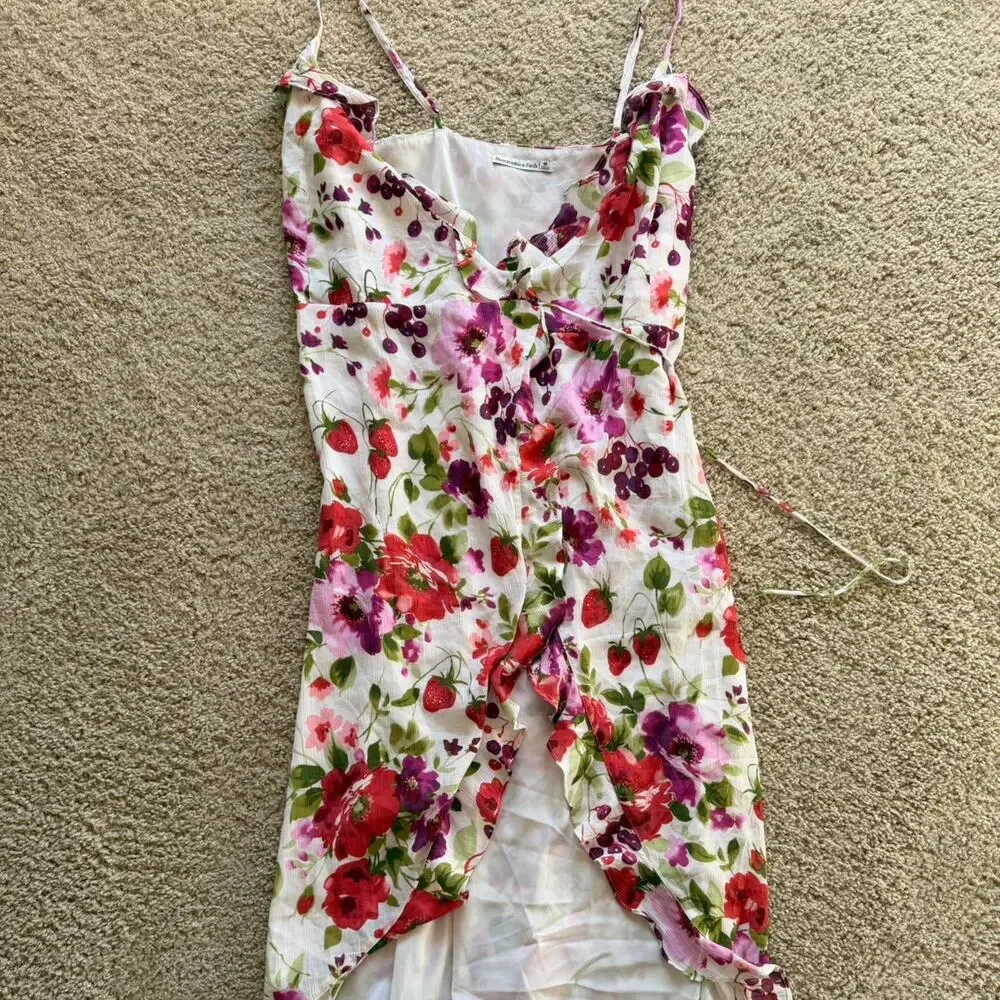 Abercrombie fitch floral midi